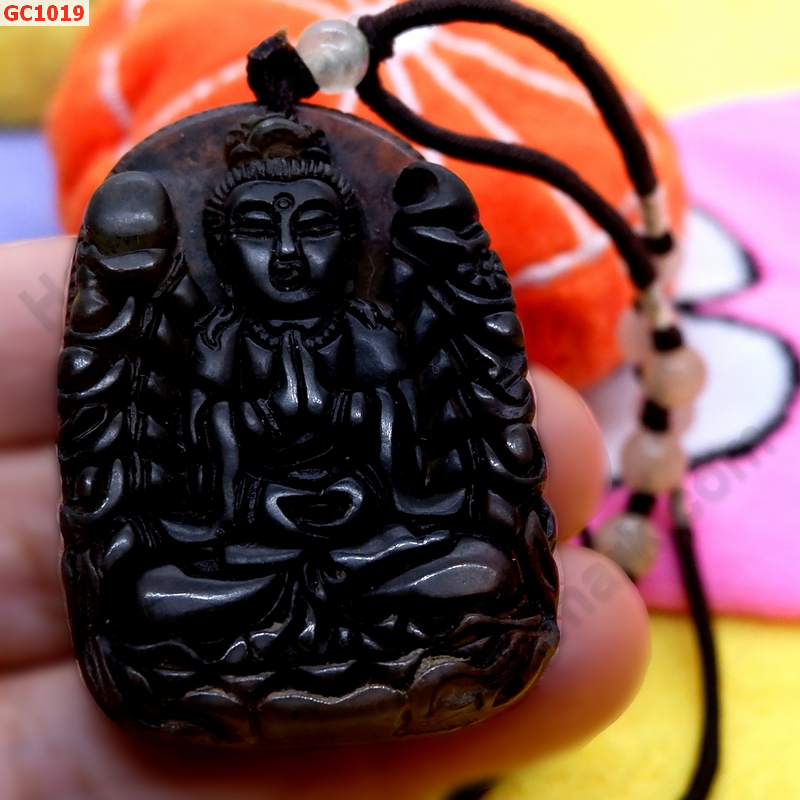 GC1019 สร้อยคอหิน เจ้าแม่กวนอิมพันมือ ราคา 199 บาท http://ww2.hengmark.com/view_product/GC1019.htm