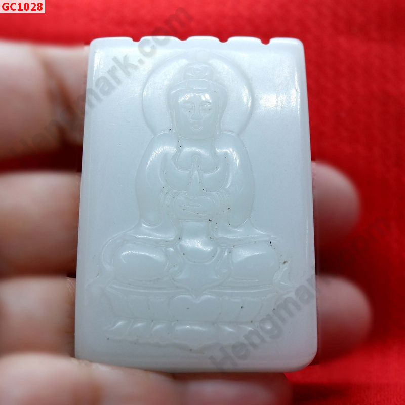 GC1028 จี้หยกขาวรูปเจ้าแม่กวนอิม ราคา 299 บาท http://ww2.hengmark.com/view_product/GC1028.htm