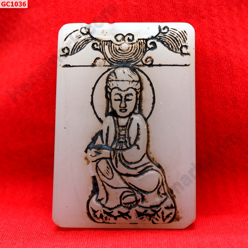 GC1036 จี้หยกขาวรูปเจ้าแม่กวนอิม ราคา 299 บาท http://ww2.hengmark.com/view_product/GC1036.htm
