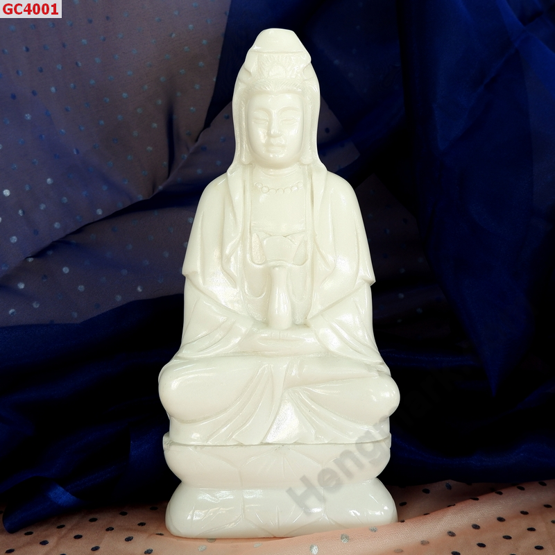 GC4001 เจ้าแม่กวนอิม หินขาว ราคา 3900 บาท http://ww2.hengmark.com/view_product/GC4001.htm