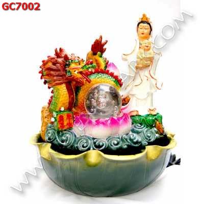 GC7002 เจ้าแม่กวนอิมอุ้มเด็ก น้ำพุ ราคา 1699 บาท http://ww2.hengmark.com/view_product/GC7002.htm