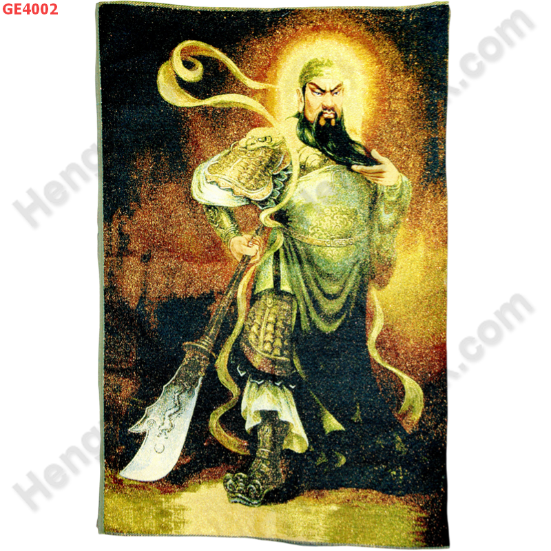 GE4002 ภาพมงคล ลายเทพกวนอู  ราคา 599 บาท http://ww2.hengmark.com/view_product/GE4002.htm