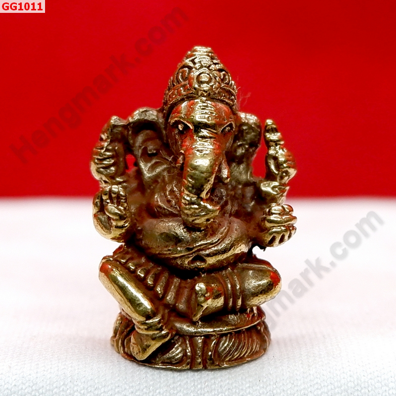 GG1011 พระพิฆเนศทองเหลือง ราคา 199 บาท http://ww2.hengmark.com/view_product/GG1011.htm