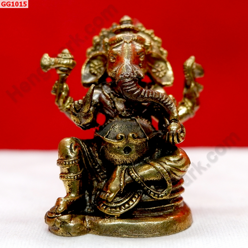 GG1015 พระพิฆเนศทองเหลือง ราคา 299 บาท http://ww2.hengmark.com/view_product/GG1015.htm