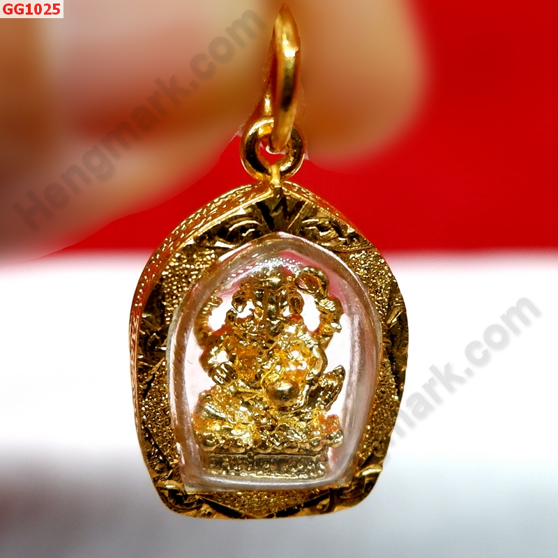 GG1025 จี้พระพิฆเนศทองเหลืองพร้อมกรอบ ราคา 199 บาท http://ww2.hengmark.com/view_product/GG1025.htm