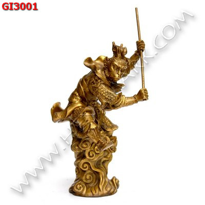 GI3001 เห้งเจีย ทองเหลือง ราคา 3500 บาท http://ww2.hengmark.com/view_product/GI3001.htm