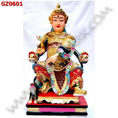 GZ0601 เทพ 3 ตา เอ้อหลางเสินนั่งบนหลังเสือ ราคา 5000 บาท http://ww2.hengmark.com/view_product/GZ0601.htm