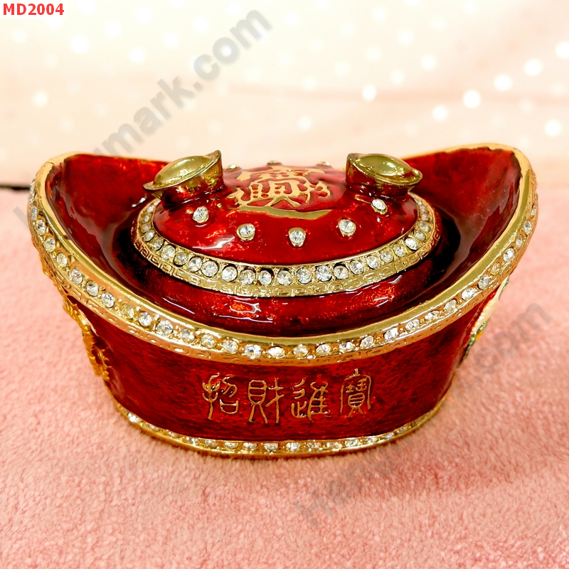 MD2004 ก้อนตำลึงทองลงยาประดับคริสตัล ราคา 1300 บาท http://ww2.hengmark.com/view_product/MD2004.htm