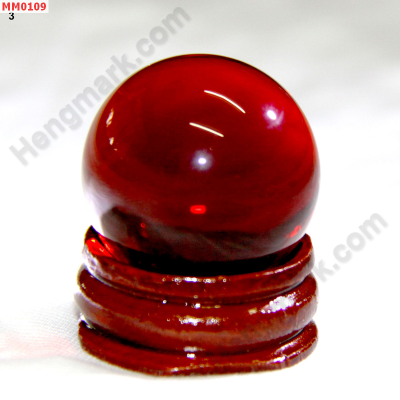 MM0109 ลูกแก้วใสสีแดง (30mm)(W) ราคา 125 บาท http://ww2.hengmark.com/view_product/MM0109.htm