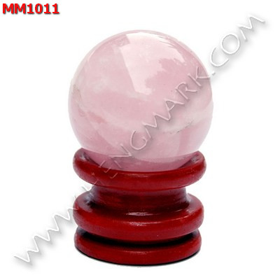 MM1011 คริสตัล : โรสควอตซ์ (45mm) ราคา 200 บาท http://ww2.hengmark.com/view_product/MM1011.htm