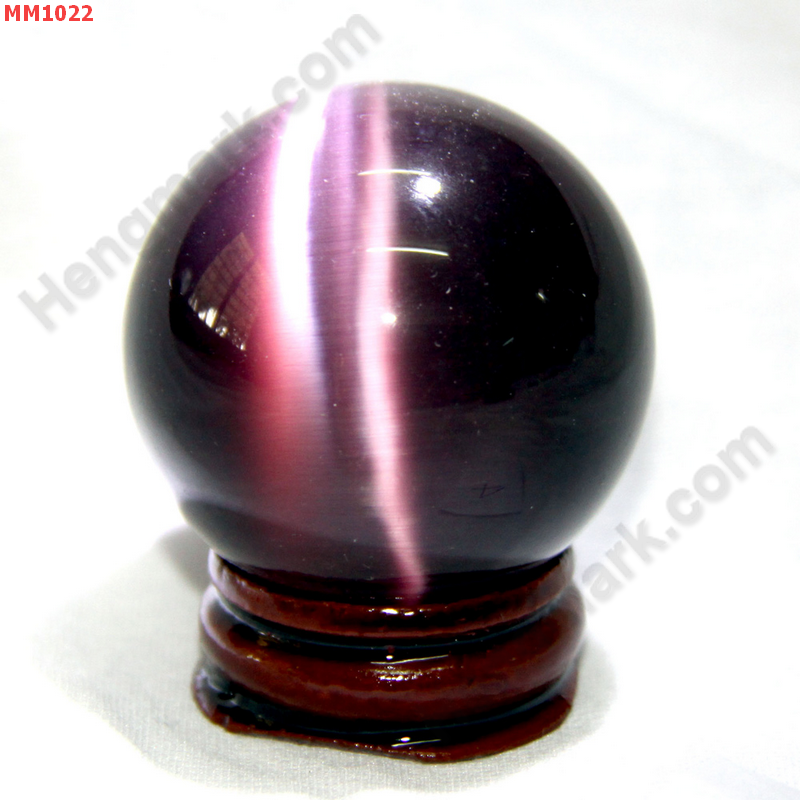 MM1022 ลูกแก้วตาแมว สีม่วงคล้ำ (40mm) ราคา 150 บาท http://ww2.hengmark.com/view_product/MM1022.htm