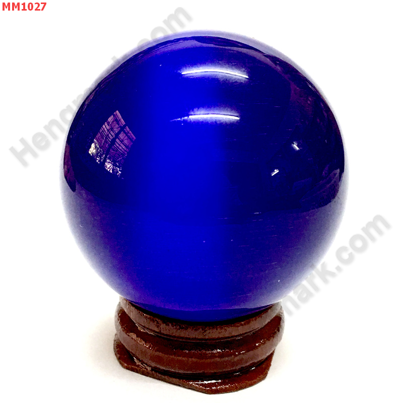 MM1027 ลูกแก้วตาแมว สีน้ำเงิน (50mm) ราคา 250 บาท http://ww2.hengmark.com/view_product/MM1027.htm