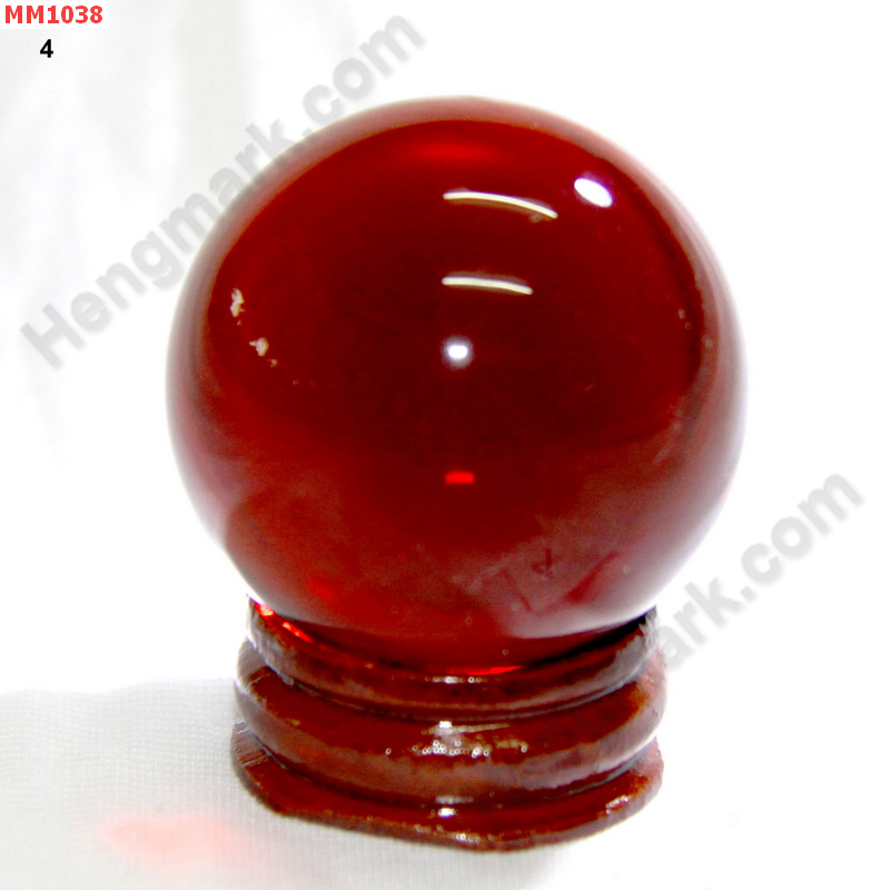 MM1038 ลูกแก้วใสสีแดง (40mm)(W) ราคา 225 บาท http://ww2.hengmark.com/view_product/MM1038.htm