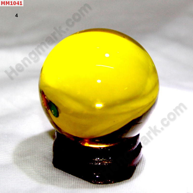 MM1041 ลูกแก้วใส สีเหลือง (40mm) ราคา 150 บาท http://ww2.hengmark.com/view_product/MM1041.htm