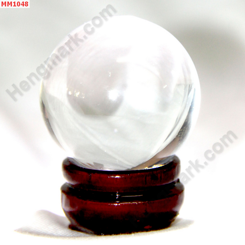 MM1048 ลูกแก้วใสสีขาว (40mm)(W) ราคา 125 บาท http://ww2.hengmark.com/view_product/MM1048.htm