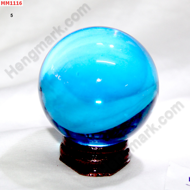 MM1116 ลูกแก้วใส สีฟ้า (50mm) ราคา 200 บาท http://ww2.hengmark.com/view_product/MM1116.htm