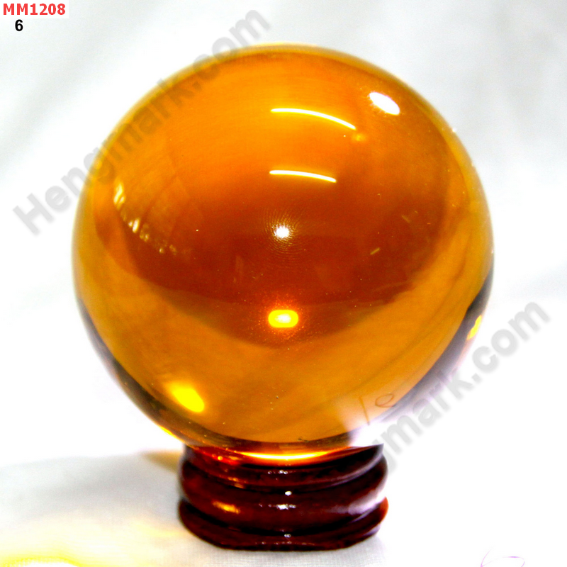 MM1208 ลูกแก้วใสสีส้ม พร้อมขาตั้ง (60mm)(W) ราคา 500 บาท http://ww2.hengmark.com/view_product/MM1208.htm