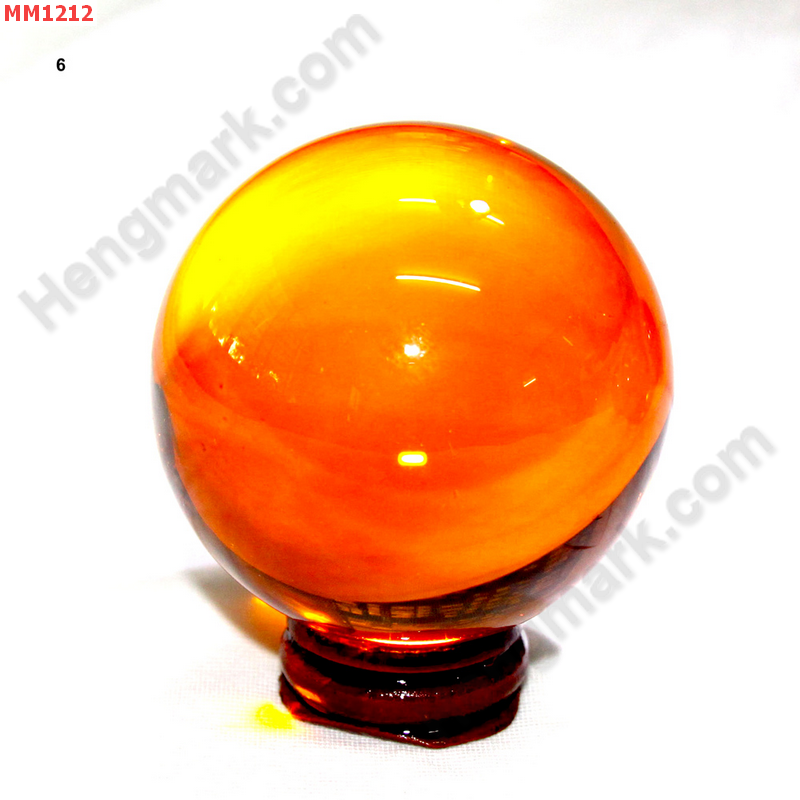 MM1212 ลูกแก้วใส สีส้ม (60mm) ราคา 350 บาท http://ww2.hengmark.com/view_product/MM1212.htm