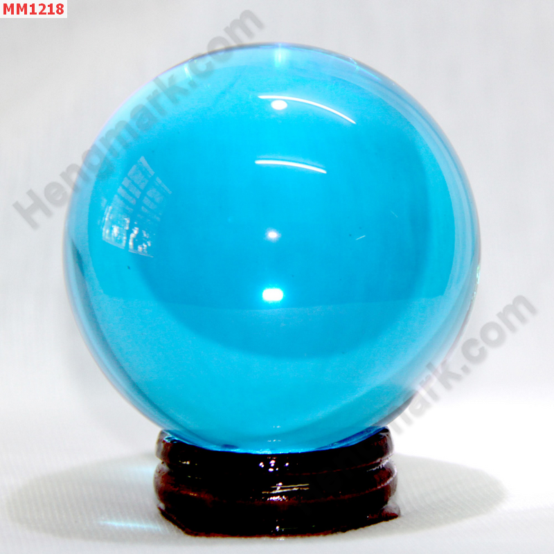 MM1218 ลูกแก้วใสสีฟ้า (60mm)(W) ราคา 500 บาท http://ww2.hengmark.com/view_product/MM1218.htm