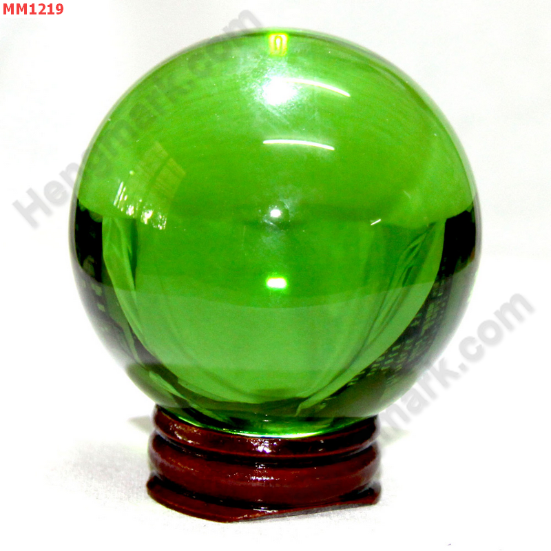 MM1219 ลูกแก้วใสสีเขียว (60mm)(W) ราคา 500 บาท http://ww2.hengmark.com/view_product/MM1219.htm