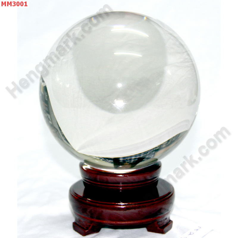MM3001 ลูกแก้วใสสีขาว (130mm) ราคา 1500 บาท http://ww2.hengmark.com/view_product/MM3001.htm