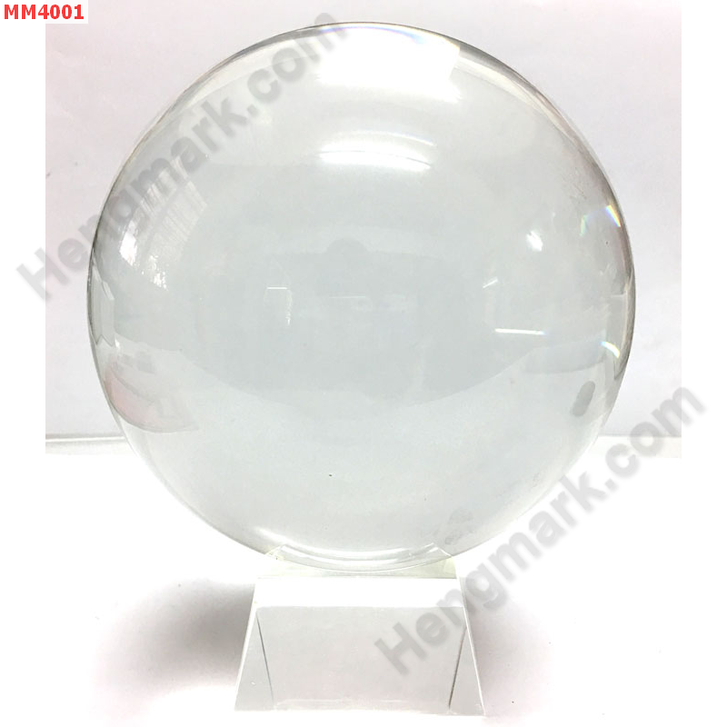 MM4001 ลูกแก้วใสพร้อมขาตั้งแก้ว (150mm) ราคา 2500 บาท http://ww2.hengmark.com/view_product/MM4001.htm