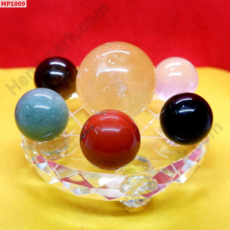 MP1009 ชุดถาด 7 ดาว พร้อมหินธรรมชาติ 7 ลูก ราคา 1999 บาท http://ww2.hengmark.com/view_product/MP1009.htm