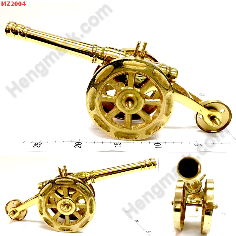 MZ2004 ปืนใหญ่ทองเหลืองชุบทอง ราคา 3200 บาท http://ww2.hengmark.com/view_product/MZ2004.htm