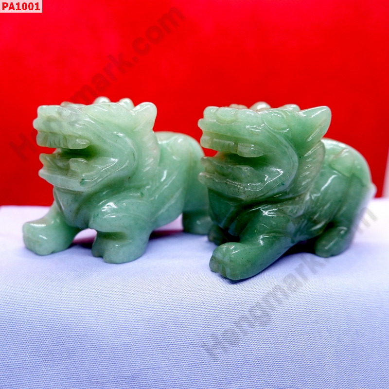 PA1001 ปี่เซียะหยกคู่ตั้งโต๊ะ ราคา 1500 บาท http://ww2.hengmark.com/view_product/PA1001.htm