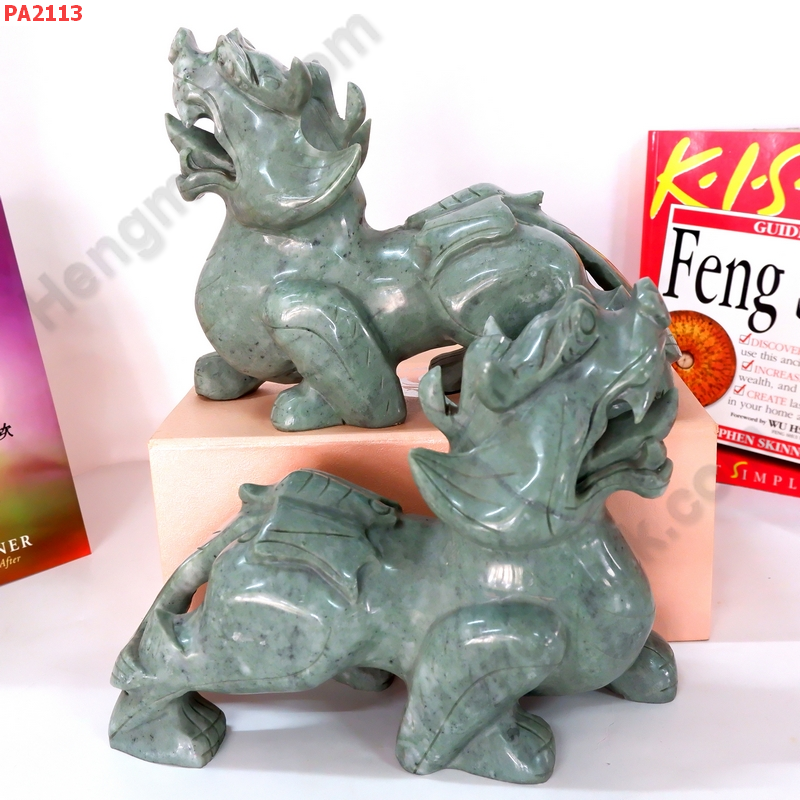 PA2113 ปี่เซียะคู่ตั้งโต๊ะ ราคา 5900 บาท http://ww2.hengmark.com/view_product/PA2113.htm