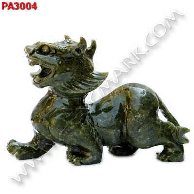 PA3004 ปี่เซียะคู่ตั้งโต๊ะ หินสีเขียว ราคา 2900 บาท http://ww2.hengmark.com/view_product/PA3004.htm