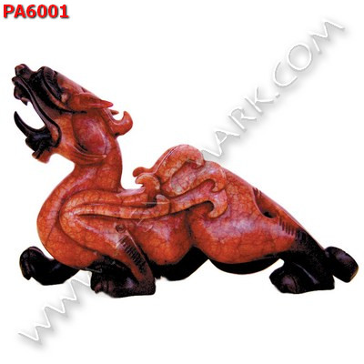 PA6001 ปี่เซียะคู่ตั้งโต๊ะ หินสีแดง ราคา 7900 บาท http://ww2.hengmark.com/view_product/PA6001.htm