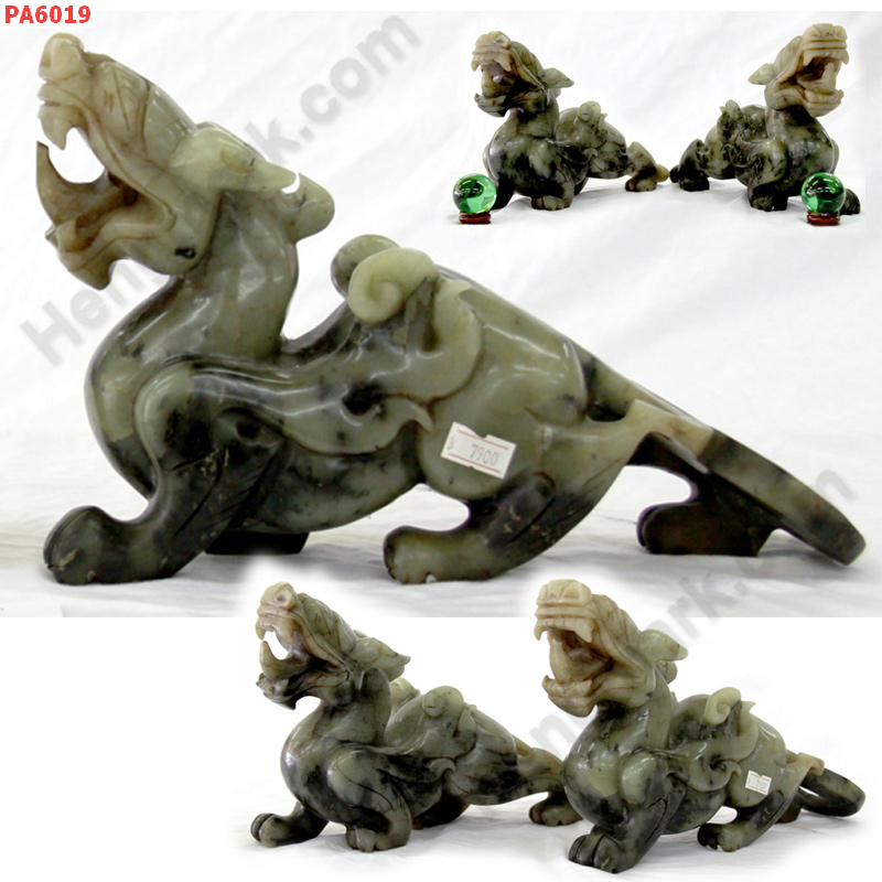 PA6019 ปี่เซียะคู่ตั้งโต๊ะ มีปีก ราคา 7900 บาท http://ww2.hengmark.com/view_product/PA6019.htm