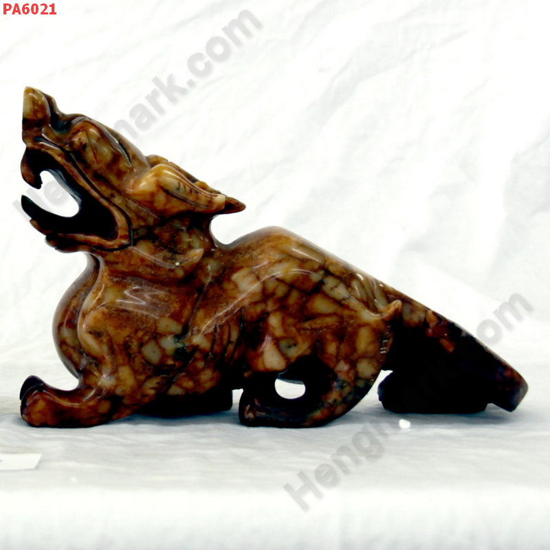 PA6021 ปี่เซียะคู่ตั้งโต๊ะ ไม่มีปีก ราคา 7900 บาท http://ww2.hengmark.com/view_product/PA6021.htm