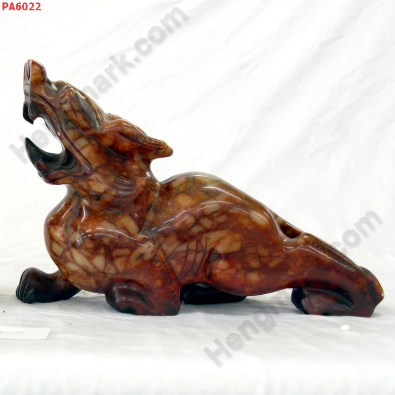 PA6022 ปี่เซียะคู่ตั้งโต๊ะ ไม่มีปีก ราคา 7900 บาท http://ww2.hengmark.com/view_product/PA6022.htm