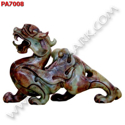 PA7008 ปี่เซียะคู่ตั้งโต๊ะ เนื้อหินหยก ราคา 13900 บาท http://ww2.hengmark.com/view_product/PA7008.htm