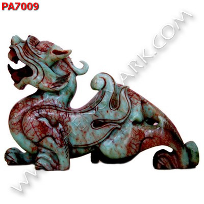 PA7009 ปี่เซียะคู่ตั้งโต๊ะ เนื้อหินหยก ราคา 13900 บาท http://ww2.hengmark.com/view_product/PA7009.htm