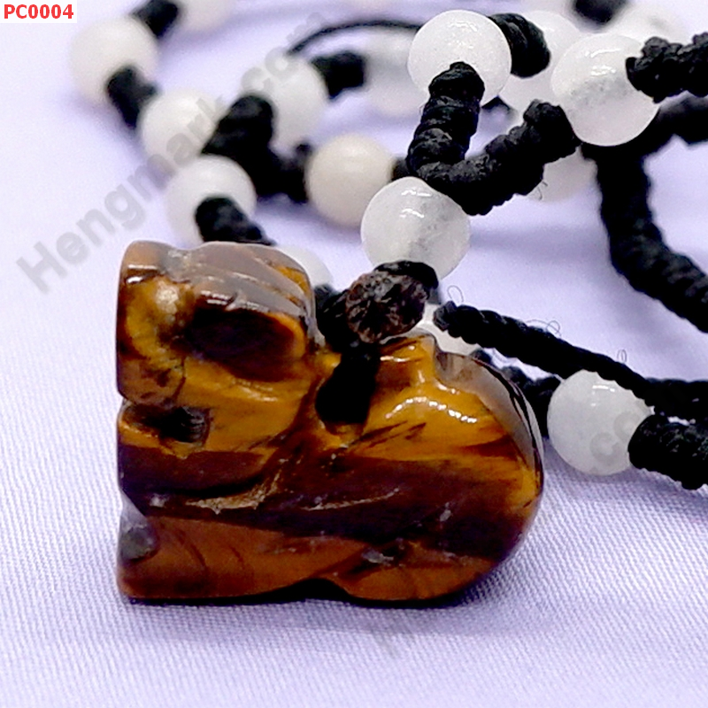 PC0004 สร้อยคอปี่เซียะไทเกอร์อายจิ๋ว ราคา 199 บาท http://ww2.hengmark.com/view_product/PC0004.htm