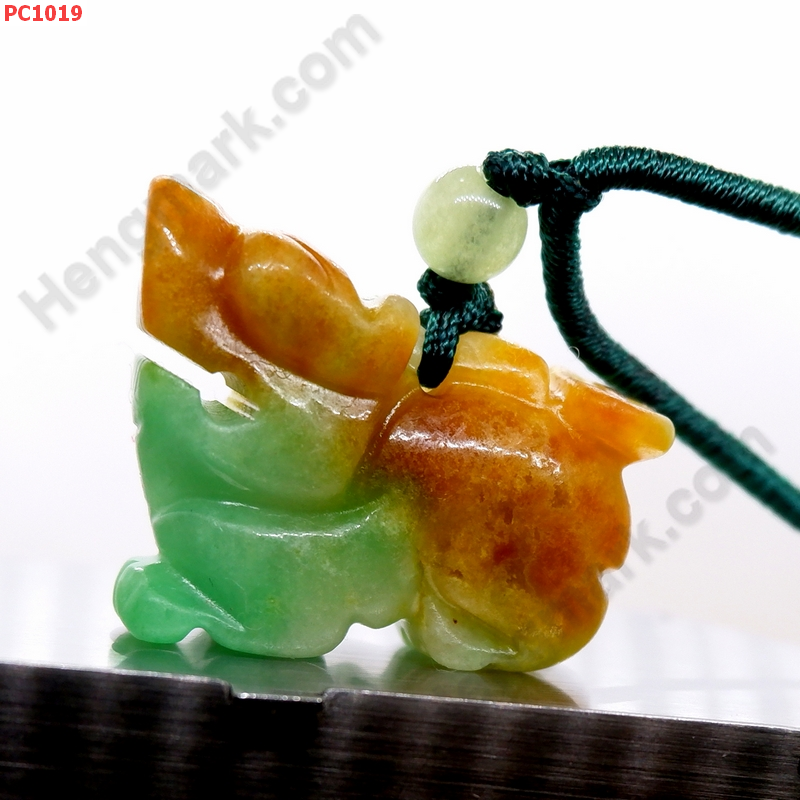 PC1019 สร้อยคอปี่เซียะ หยกสามสี ราคา 199 บาท http://ww2.hengmark.com/view_product/PC1019.htm