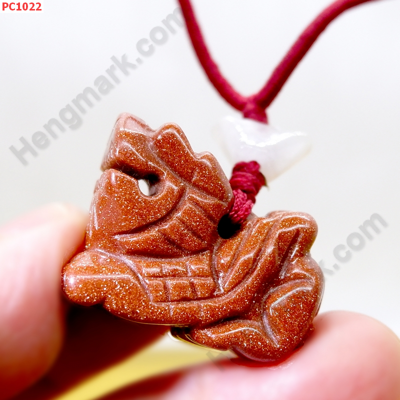 PC1022 สร้อยคอปี่เซียะ หินทรายทอง ราคา 199 บาท http://ww2.hengmark.com/view_product/PC1022.htm