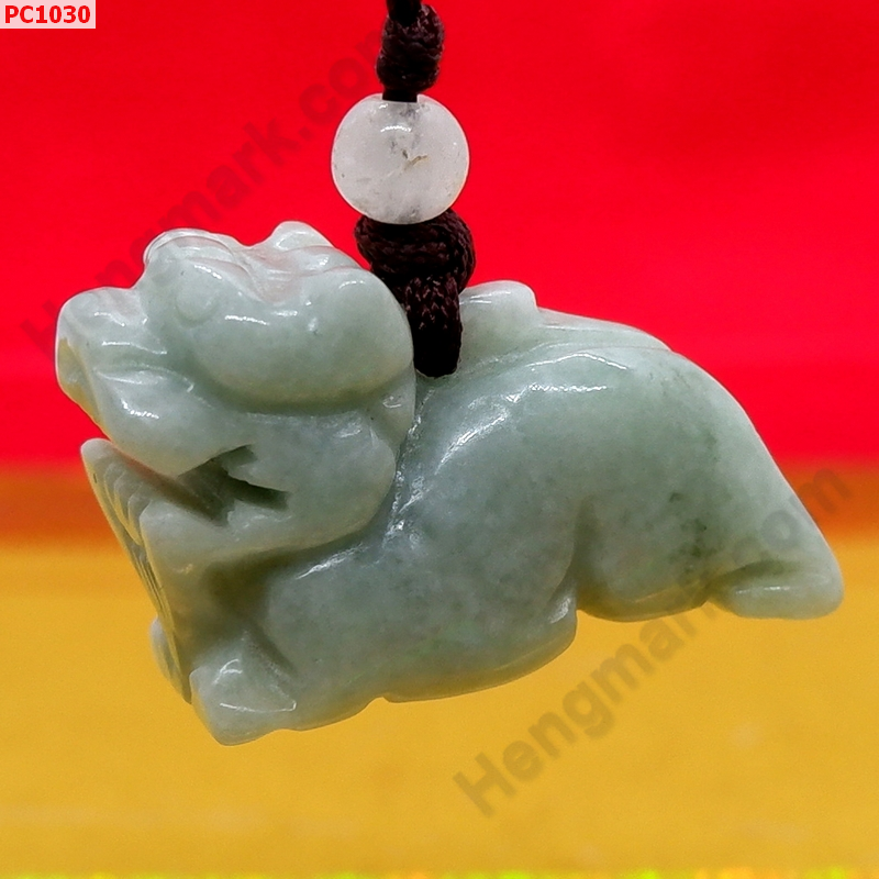 PC1030 ปี่เซียะหยกขาวอมเขียว พร้อมสร้อยเชือก ราคา 199 บาท http://ww2.hengmark.com/view_product/PC1030.htm