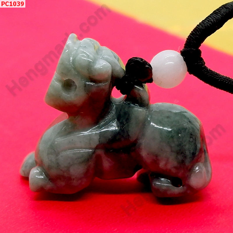 PC1039 สร้อยคอปี่เซียะหยกเขียว ราคา 199 บาท http://ww2.hengmark.com/view_product/PC1039.htm