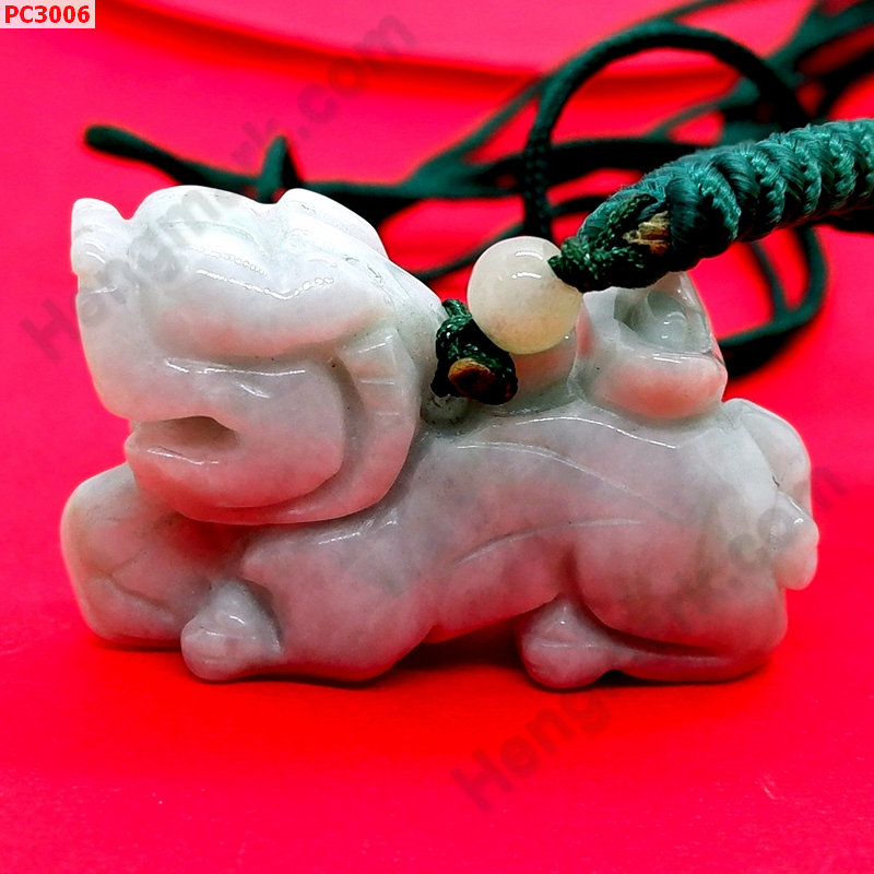 PC3006 ปี่เซียะหยกขาว พร้อมสร้อยเชือก ราคา 399 บาท http://ww2.hengmark.com/view_product/PC3006.htm