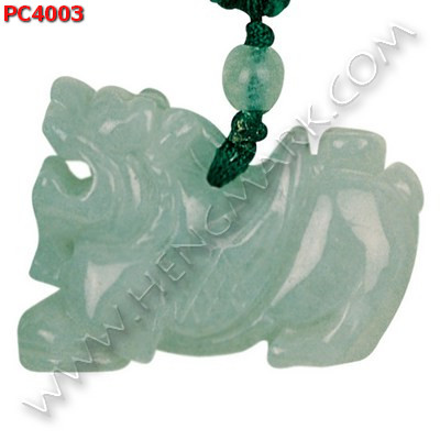 PC4003 สร้อยคอปี่เซียะหยกขาวอมเขียว ราคา 499 บาท http://ww2.hengmark.com/view_product/PC4003.htm