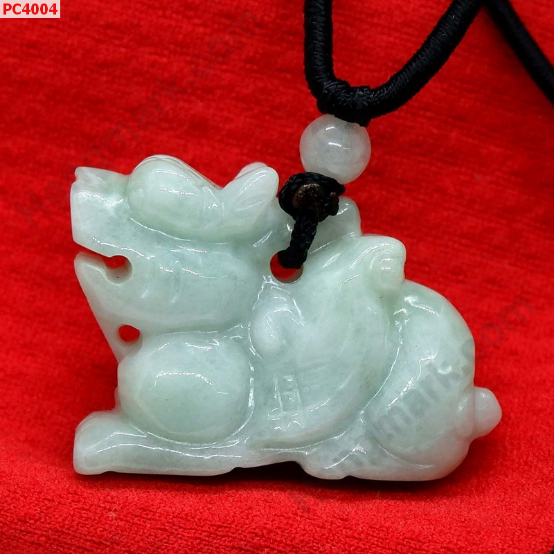 PC4004 ปี่เซียะหยกพร้อมสร้อยเชือก ราคา 499 บาท http://ww2.hengmark.com/view_product/PC4004.htm