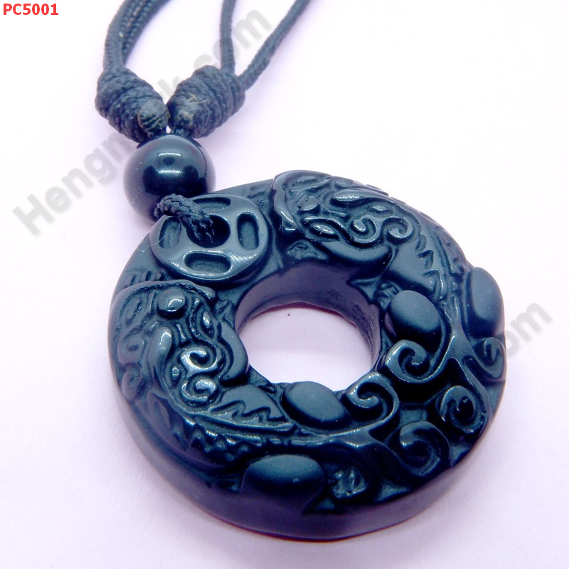 PC5001 สร้อยคอปี่เซียะหยกเขียว ราคา 599 บาท http://ww2.hengmark.com/view_product/PC5001.htm