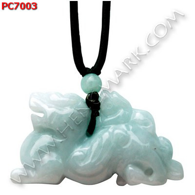 PC7003 สร้อยคอปี่เซียะแม่ลูกหยกขาว&ขาวอมเขียว ราคา 799 บาท http://ww2.hengmark.com/view_product/PC7003.htm