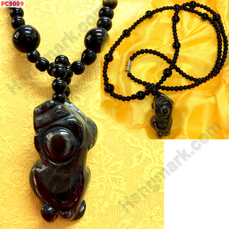 PC9009 สร้อยคอปี่เซียะสีดำ ราคา 499 บาท http://ww2.hengmark.com/view_product/PC9009.htm