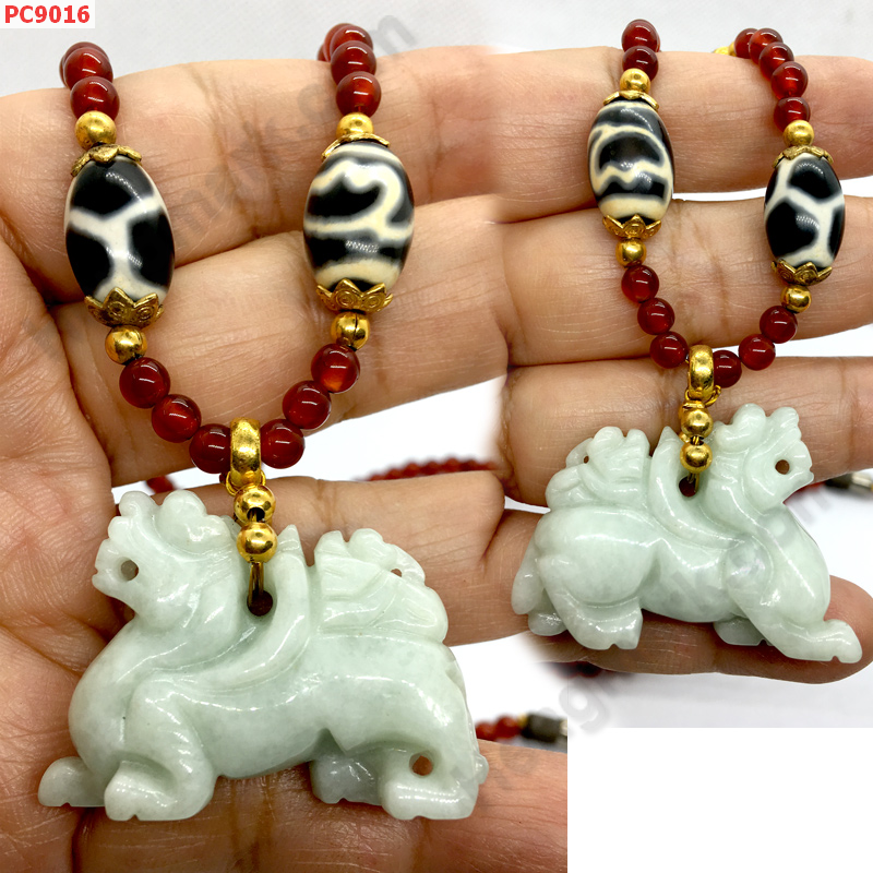 PC9016 ปี่เซ๊ยะแม่ลูกหยก พร้อมสร้อยคอหิน ราคา 2499 บาท http://ww2.hengmark.com/view_product/PC9016.htm