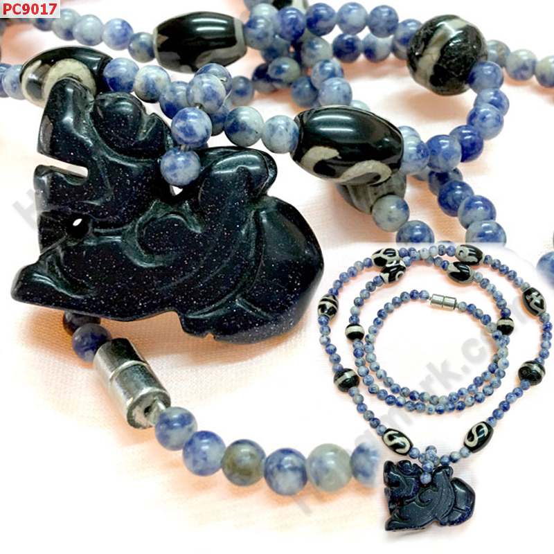 PC9017 ปี่เซียะทรายเงิน พร้อมสร้อยคอหิน ราคา 1099 บาท http://ww2.hengmark.com/view_product/PC9017.htm